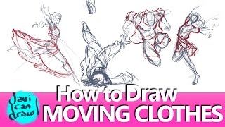 FIGURING OUT HOW TO DRAW MOVING CLOTHES
