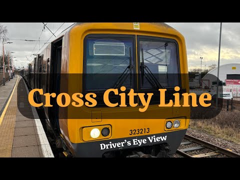 Cross City Line (Bromsgrove to Lichfield Trent Valley) - Driver's Eye View
