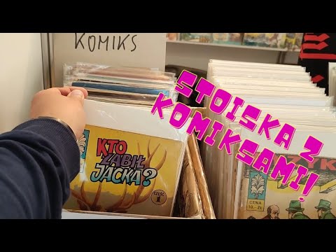Stoiska z komiksami - Spacer po Komiksowa Warszawa 2022 !