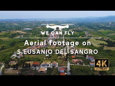 Aerial Footage on S.Eusanio del Sangro