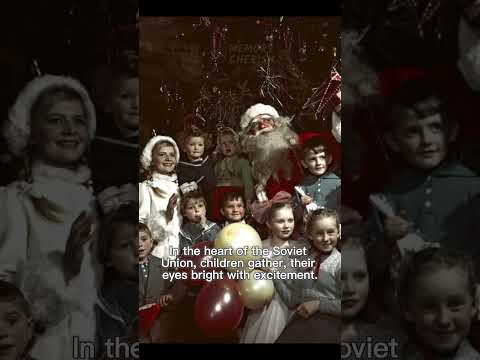 Christmas, Soviet-Style🎅: Rare Glimpse from 1969 #shorts #ussr #historicalphotos