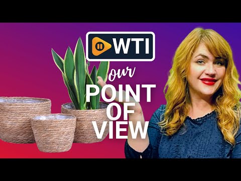 Seagrass Planter Basket - WTI product video review