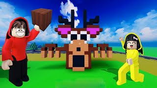 Yuta, Mio Dan Baby Celine Membuat Rusa Dari Game Bertahan Hidup 99 Hari Dihutan || ROBLOX