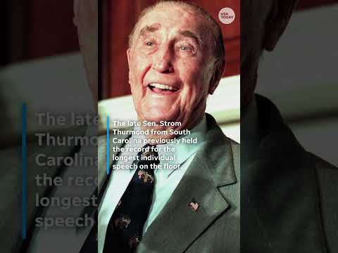 Here's who Booker surpassed for longest Senate speech Shorts