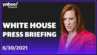 White House Press Secretary Jen Psaki holds press briefing