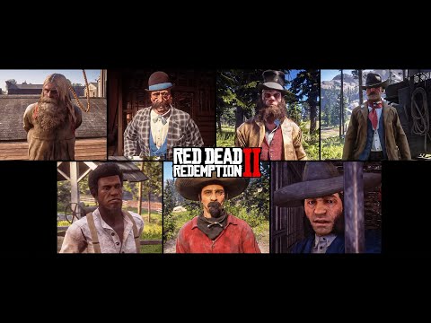 All Bounty Hunting Missions (as John) - Red Dead Redemption 2