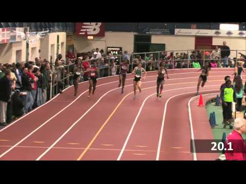 Girls 200m EE Heat 6 - New Balance Nationals Indoor 2013