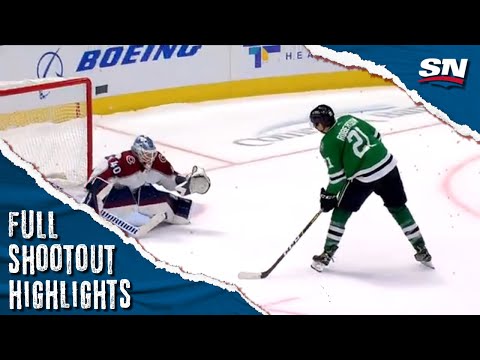 Colorado Avalanche at Dallas Stars | FULL Shootout Highlights