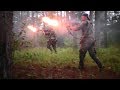 Relaxing ASMR Military Training Video Battle In The Woods