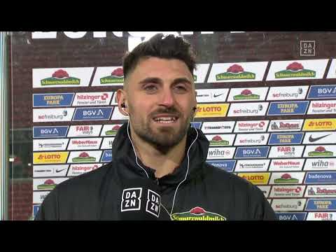 Grifo im Interview! In der Kabine gehts ab!  Freiburg - Leverkusen 2:1