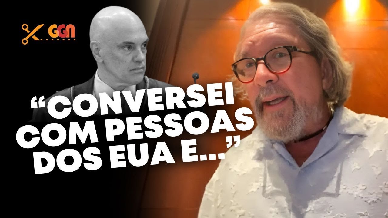 KAKAY EXPLICA A INCOERÊNCIA DAS AÇÕES CONTRA MORAES NOS EUA
