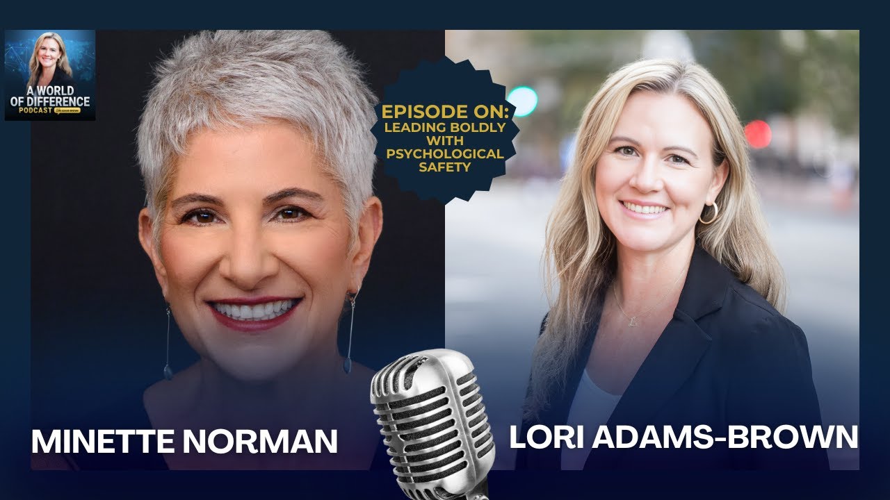 Boldly Leading in the AI Age: Valuing People in the Age of Technology with Minette Norman