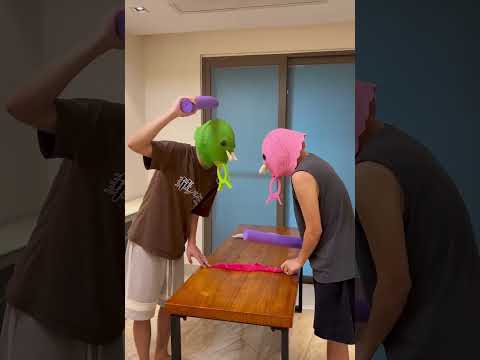 Guys with Frog Mask Slap Game