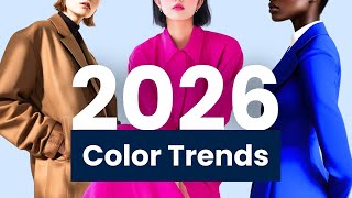 The Most Wanted Trend Colors of 2026 (And How to Wear Them)