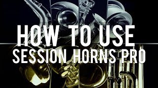 Video thumbnail for How to Effectively use Native Instruments Session Horns Pro by JD Musiq
