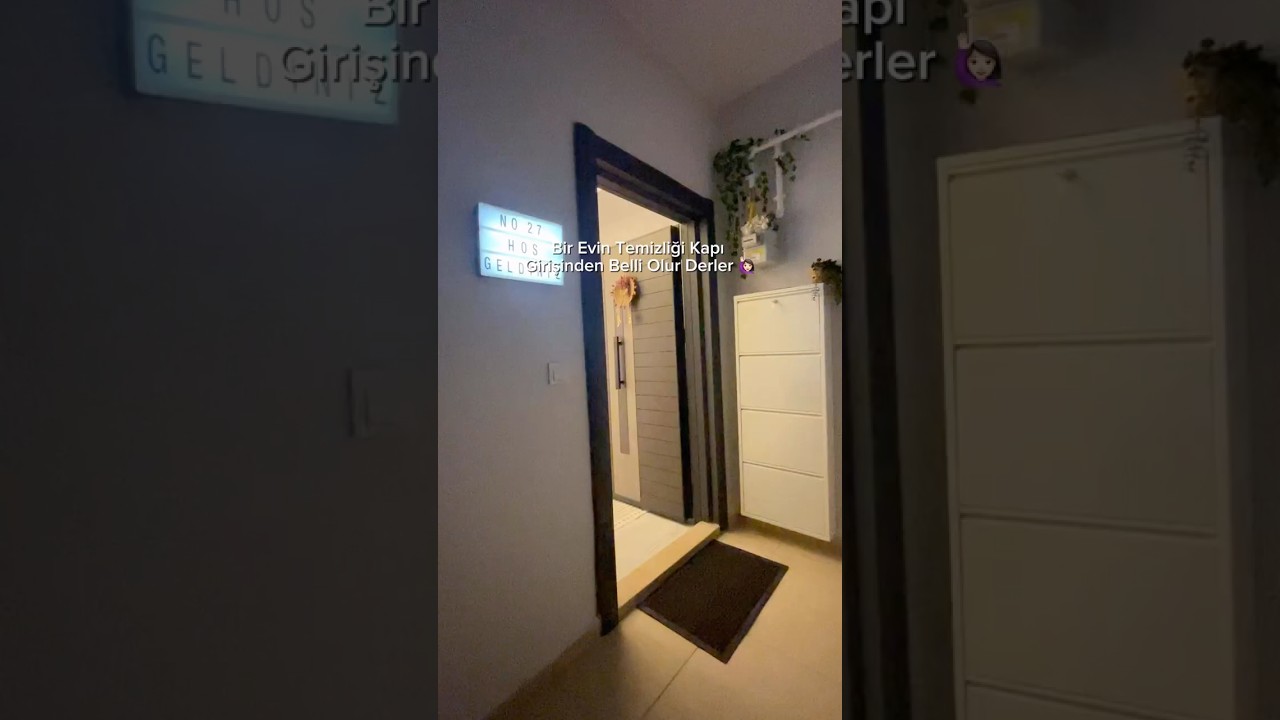 Kapı Önü Düzeni 🙋🏻‍♀️