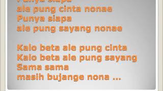 Download lagu Punya siapa ale pung cinta mp3