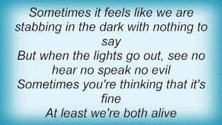 The Futureheads - Walking Backwards Lyrics