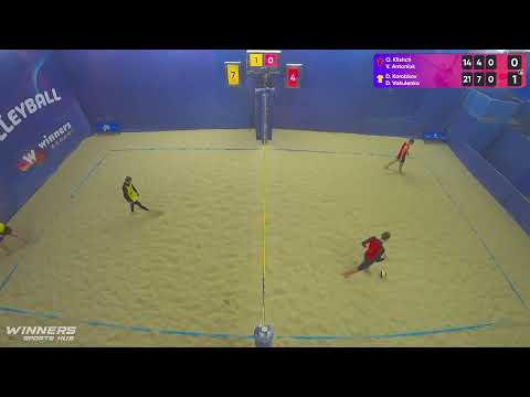 17:30 O. Klishch / V. Antoniuk - D. Korobkov / D. Vakulenko 14.02.2023 | Winners Beach Volleyball