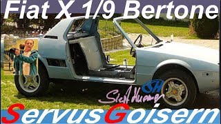 Oldtimer Restauration Fiat X 1/9 Bertone 5 Speed