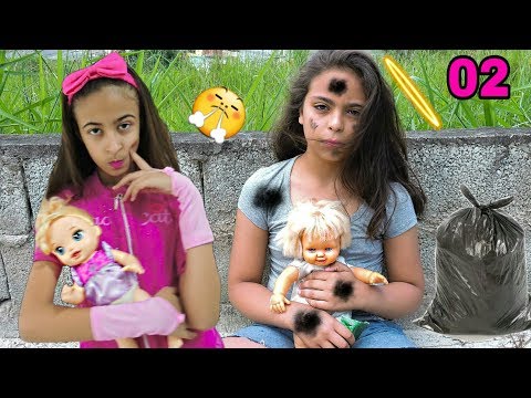 A MENINA ABANDONADA EA GAROTA MIMADA \PART 02