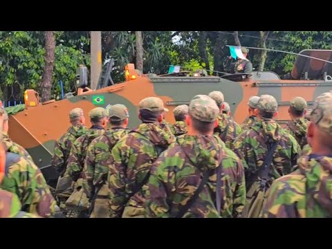 Sambódromo do Anhembi, prontos para participar da celebração dos 204 anos da Independência do Brasil