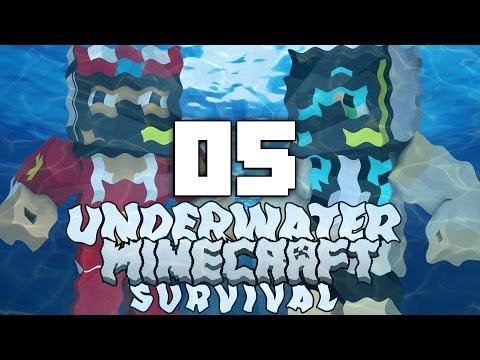 ♠ Underwater Challenge: Mine Shaft of Epicness!!! - 5 - Modded Minecraft Survival ♠
