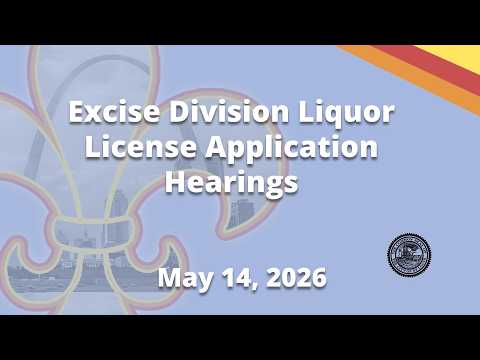 Excise Division Liquor License Application Hearings - May 14 ...