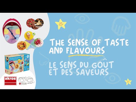 Scopri il Senso del Gusto e i Sapori – 40 Tessere + Ruota