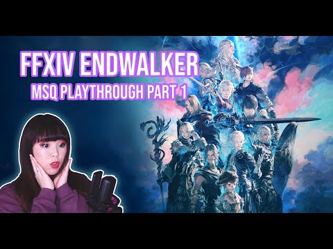 Final Fantasy XIV Endwalker MSQ Playthrough Part 1 Level 80