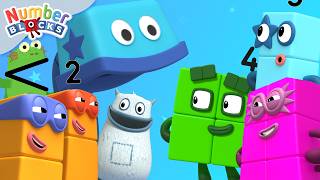 Matemática Monstruosa em Numberland! 👾 | Aprenda a Contar para Crianças | Compilação Numberblocks