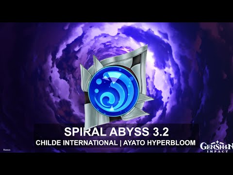 Spiral Abyss 3.2 Hydro Supremacy: Childe International | Ayato Hyperbloom