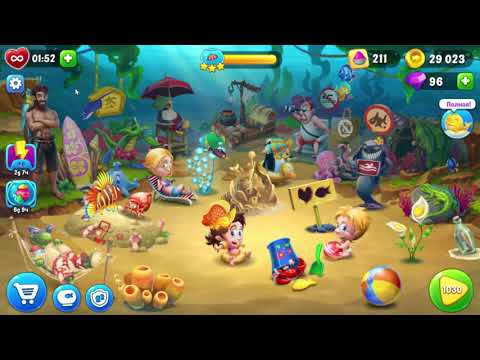 Fishdom 1030 Level - NO BooSTERS