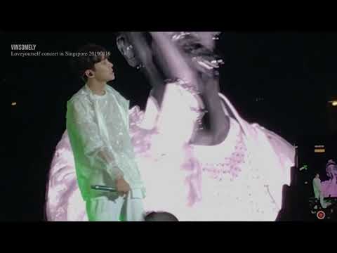 190119 LoveYourself in Singapore - Outro Tear