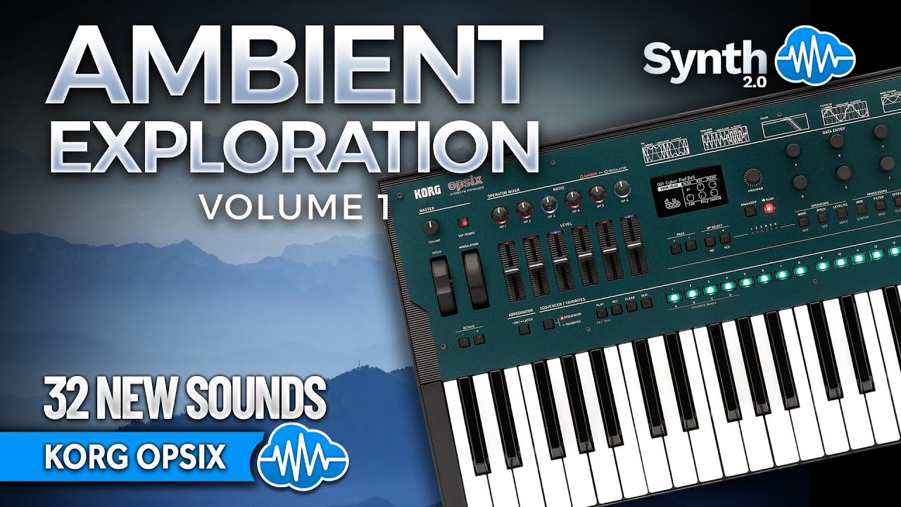 KLL027 - ( Bundle ) - Ambient Exploration V1 + V2 - Korg Opsix / Se - Video Preview 1