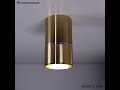 потолочный светильник elektrostandard dln106 gu10 золото 4690389148613