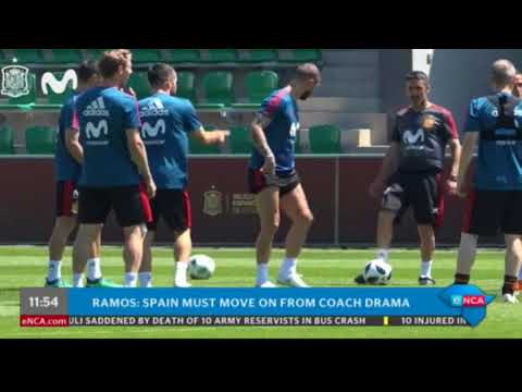 WorldCup Spain's Sergio Ramos