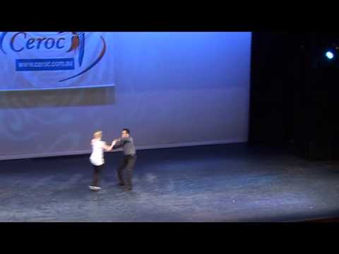 2009 Ceroc Championships   1st Place Showcase - Holly Skinner & Allan Skinner