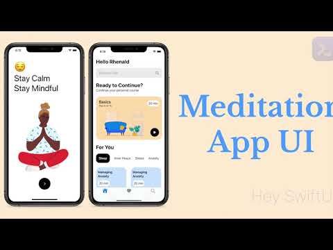 Meditation App - Swift UI - Speed Code