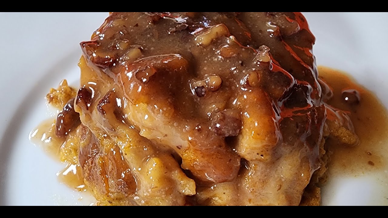 Best Ever Pumpkin Bread Pudding #pumpkinbread