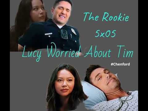 The Rookie 5x05 Lucy Worried About Tim (Multiple Scenes) ♥️