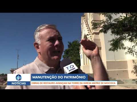 OBRAS DE RESTAURO NA MATRIZ DE MOCOCA