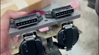 Porsche 964 M.A - Modified Ignition coils (993 type) to replace factory oil cooled type.