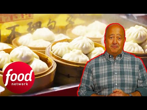 Andrew Zimmern Explores The History Of Chinese Bao Buns | Bizarre Foods: Delicious Destinations