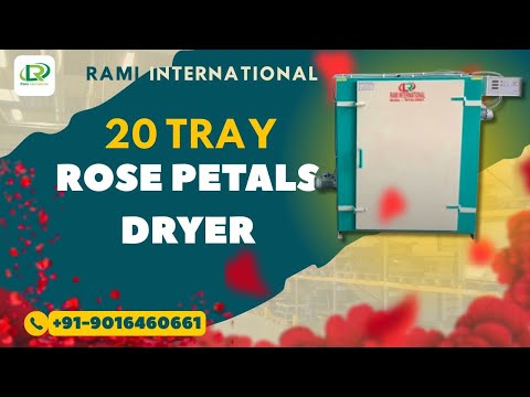 Rose Petals Dryer video thumbnail