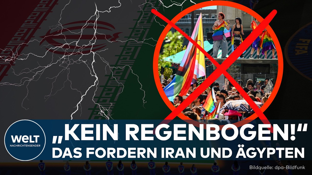 PRIDE-ZOFF BEI DER FIFA: Iran und Ägypten fordern Regenbogen-Verbot!