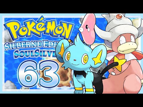 POKÉMON SOULSILVER # 63 🌏 Vom Vulkanausbruch zerstörte Zinnoberinsel!