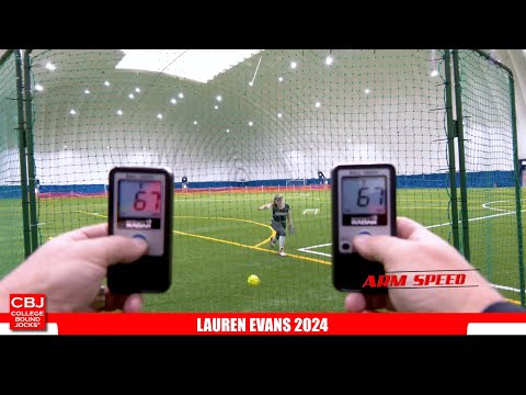 Lauren Evans 2024 Corner/Shortstop Softball Skills Video