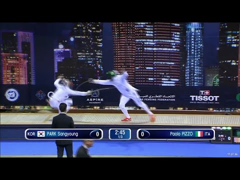 Epee Fencing - Crouching Tiger vs Hidden Dragon! | Park S vs Pizzo P