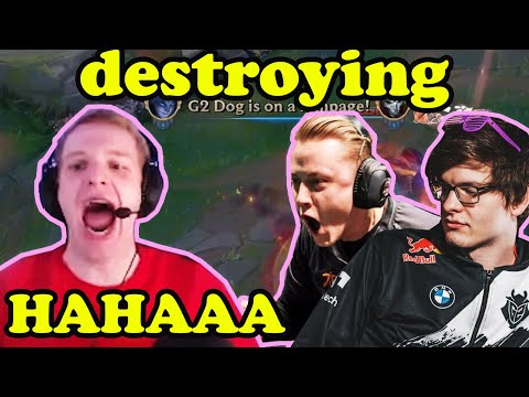 Jankos' feelings for destroying Rekkles and Mikyx in soloq | G2 Jankos Stream higlights